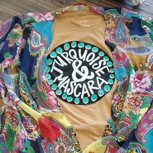 Boutique Turquoise Haven Komono Duster